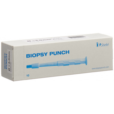 BIOPSY PUNCH 5mm steril 10 Stück