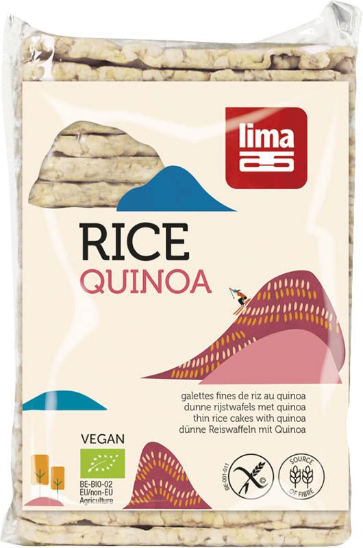 Lima Reiswaffeln dünn mit Quinoa 130g
