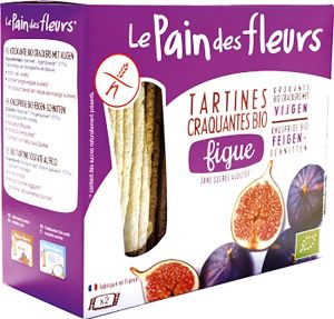 Blumenbrot Feigen Bio glutenfrei 150g Blumenbrot Feigen Bio glutenfrei 150g