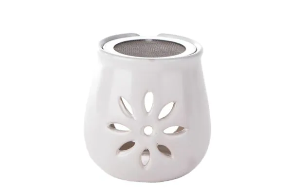 AROMALIFE Räucherstövchen Blume Ton mit Sieb AROMALIFE Räucherstövchen Blume Ton mit Sieb