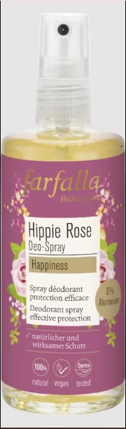 FARFALLA Deo-Spray Hippie rose 100ml FARFALLA Deo-Spray Hippie rose 100ml