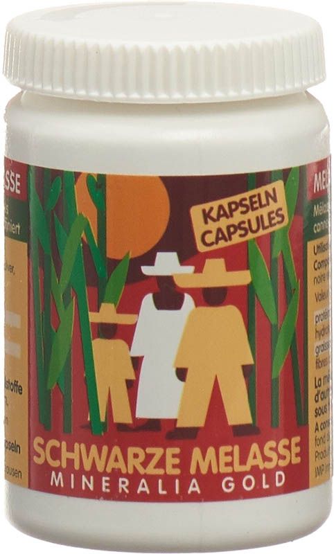 MINERALIA GOLD Schwarze Melasse Caps Ds 90 Stück