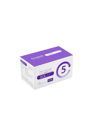 SOL-M Pen Nadel 31G 0.25mmx5mm 100 Stk