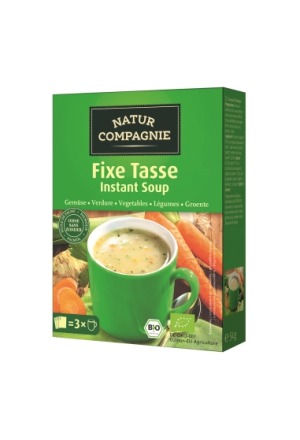 NATUR COMPAGNIE Instant Suppe Gemüse Bio 60g