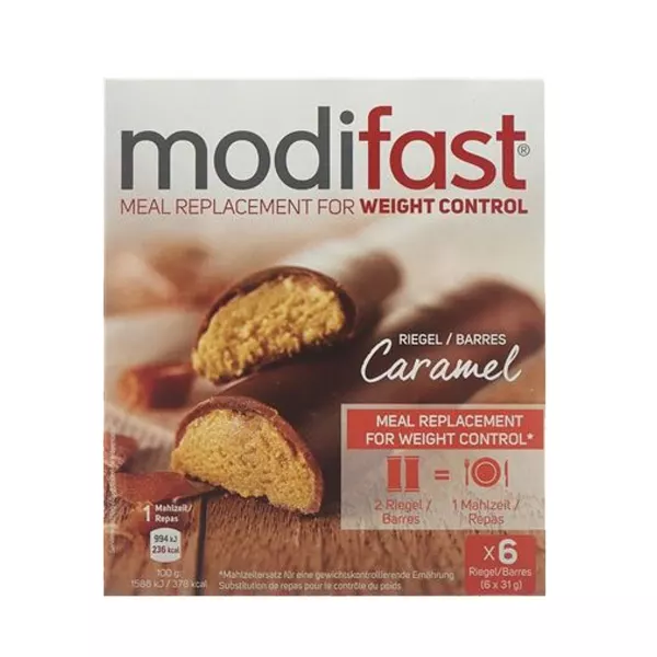 MODIFAST Riegel Karamell 6 x 31 g MODIFAST Riegel Karamell 6 x 31 g