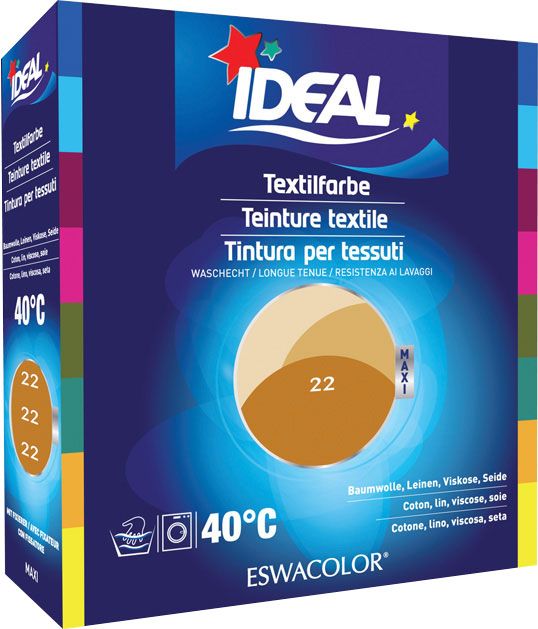 IDEAL MAXI Baumwolle Color No22 gold