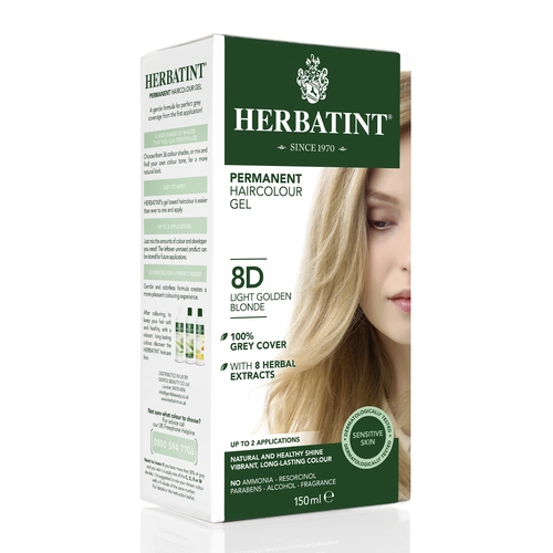 HERBATINT Haarfarbe Gel 8N Hellblond 150ml