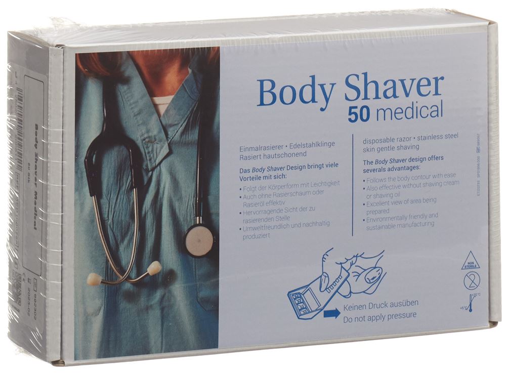 GALLANT Einmalrasierer unsteril 50 Stück