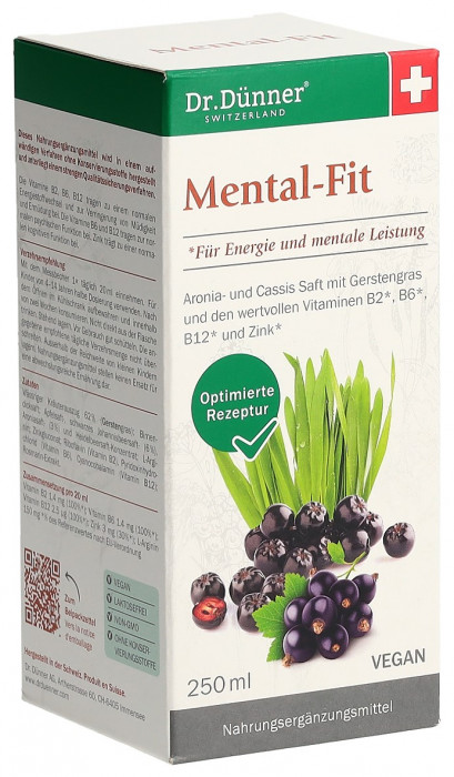 Dr. Dünner Mental Fit Flasche 250ml