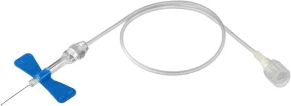 VENOFIX SAFETY 23G 0.65x19mm Schlauch 30cm blau 50 Stück