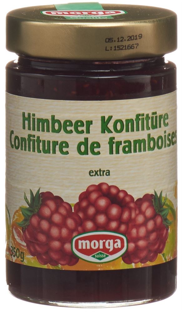 MORGA Konfitüre Himbeer 350g MORGA Konfitüre Himbeer 350g