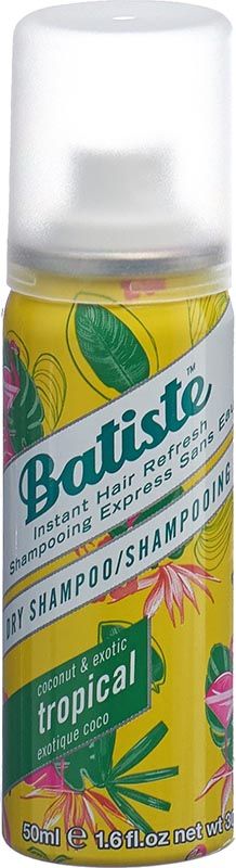 Batiste Trockenshampoo Tropical Mini 50ml Batiste Trockenshampoo Tropical Mini 50ml