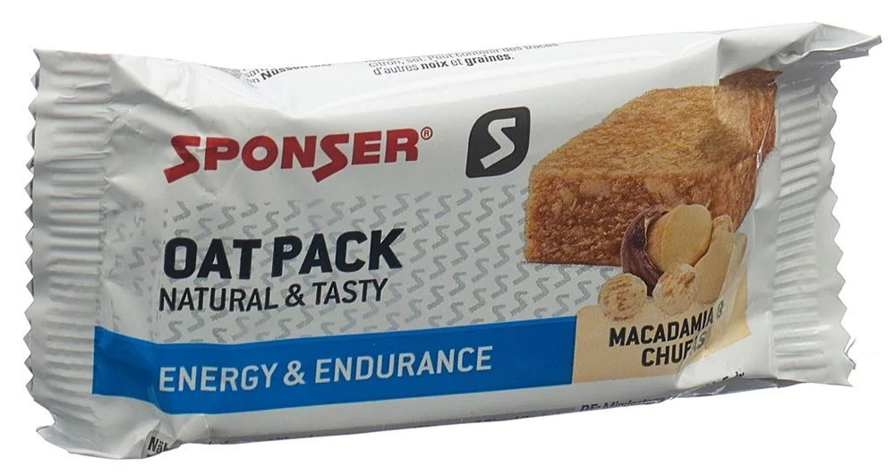 SPONSER® Oat Pack Hafersnack 60g SPONSER® Oat Pack Hafersnack 60g
