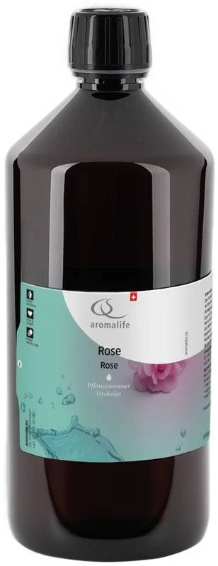 AROMALIFE Pflanzenwasser Rose 1 Liter