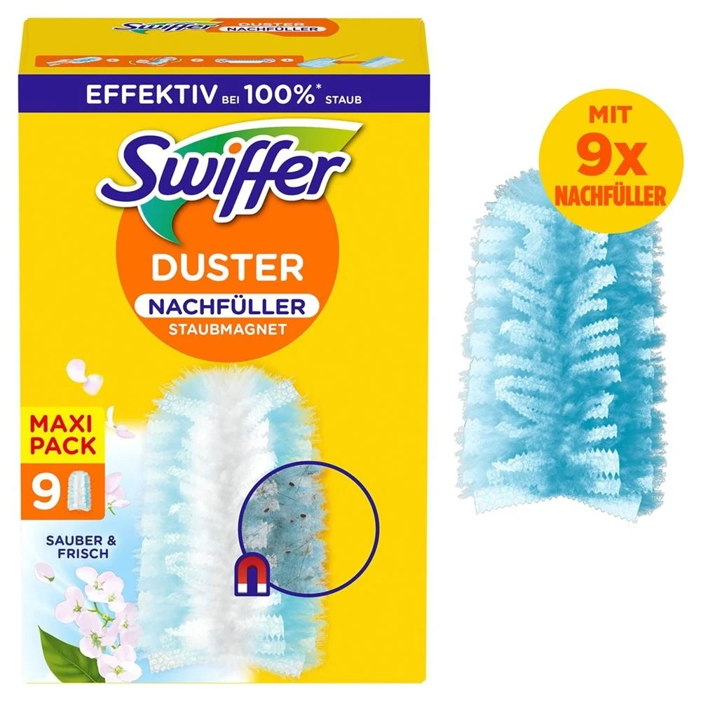 Swiffer Staubmagnet Nachfüller mit Duft 9 Stück