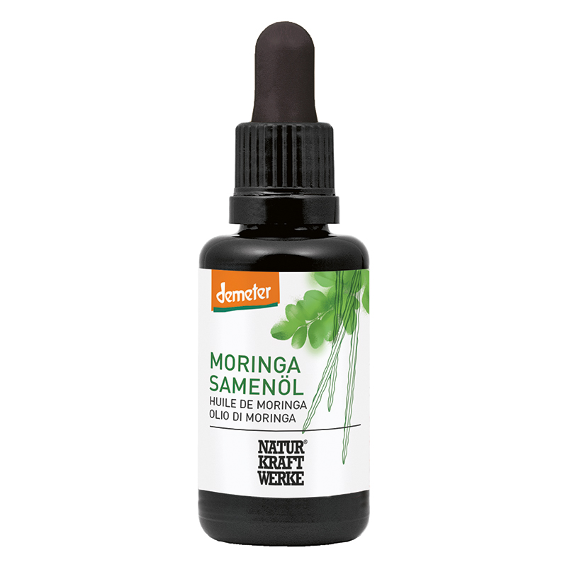 NATURKRAFTWERKE Moringasamenöl nativ Demeter 30ml NATURKRAFTWERKE Moringasamenöl nativ Demeter 30ml