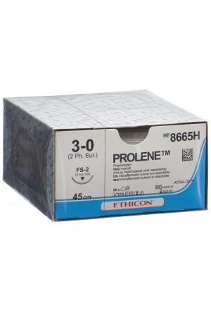 PROLENE 45cm blau 3-0 FS-2 36 Stück