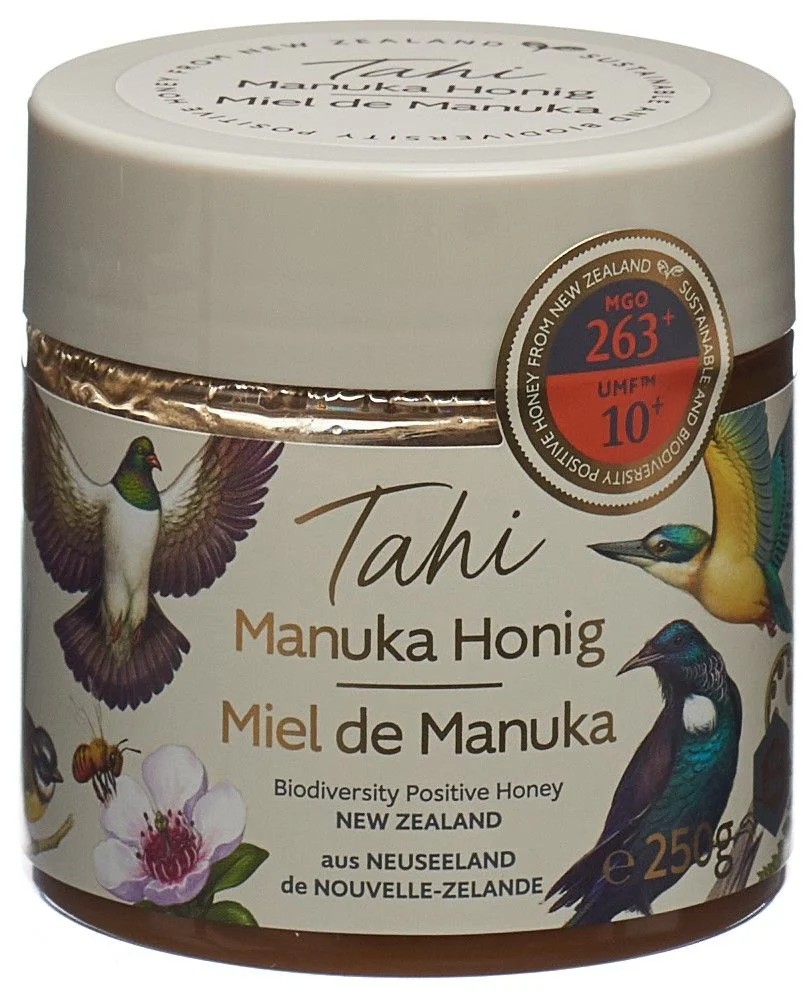 TAHI Manuka Honig UMF 10+ MGO 263+ D/F Topf 250g
