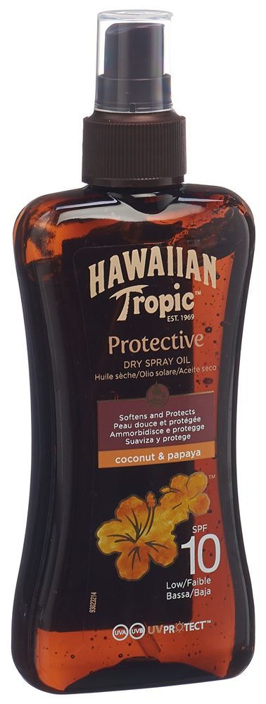 HAWAIIAN TROPIC Sonnenöl Dry Spray LSF10 200ml