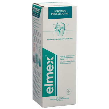 elmex SENSITIVE PROFESSIONAL Zahnspülung 400ml elmex SENSITIVE PROFESSIONAL Zahnspülung 400ml