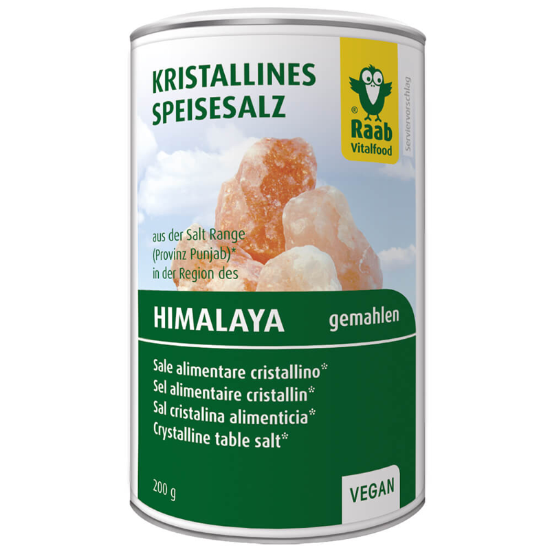 RAAB Himalaya Salz gemahlen im Streuer 200g