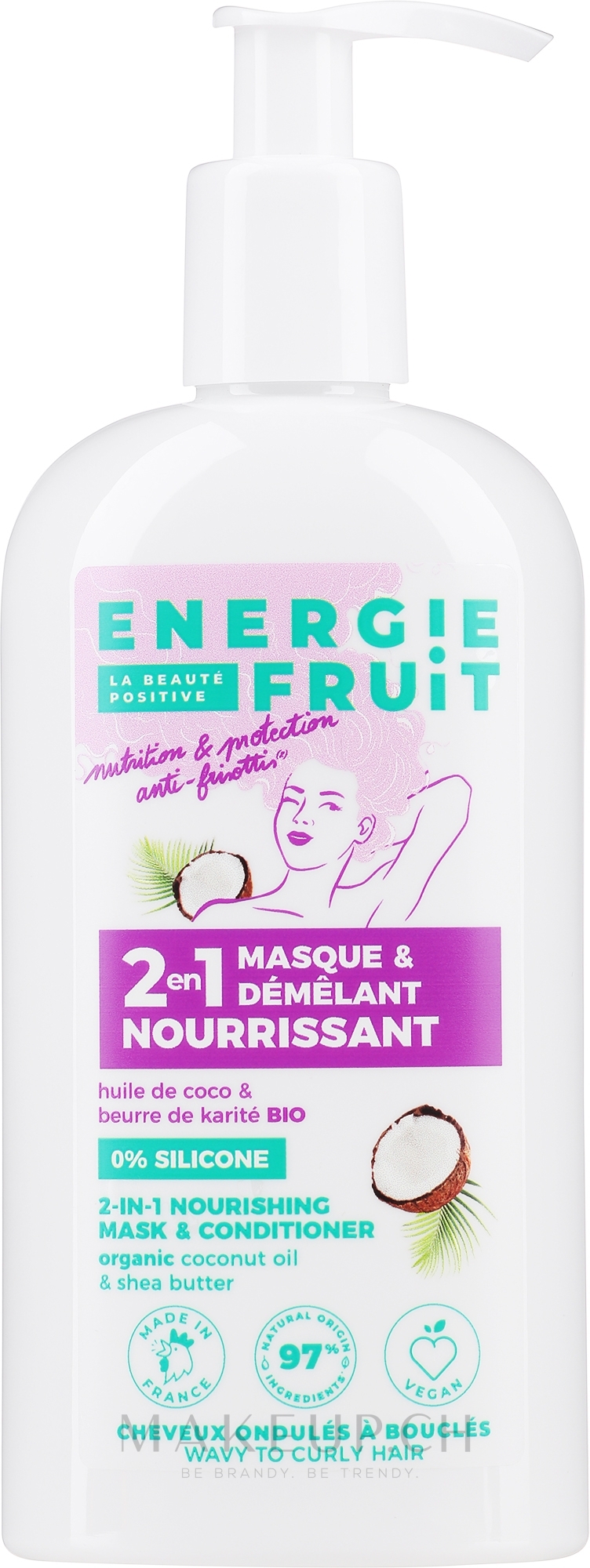 ENERGIE FRUIT Maske Spülung Kokos Shea 300ml