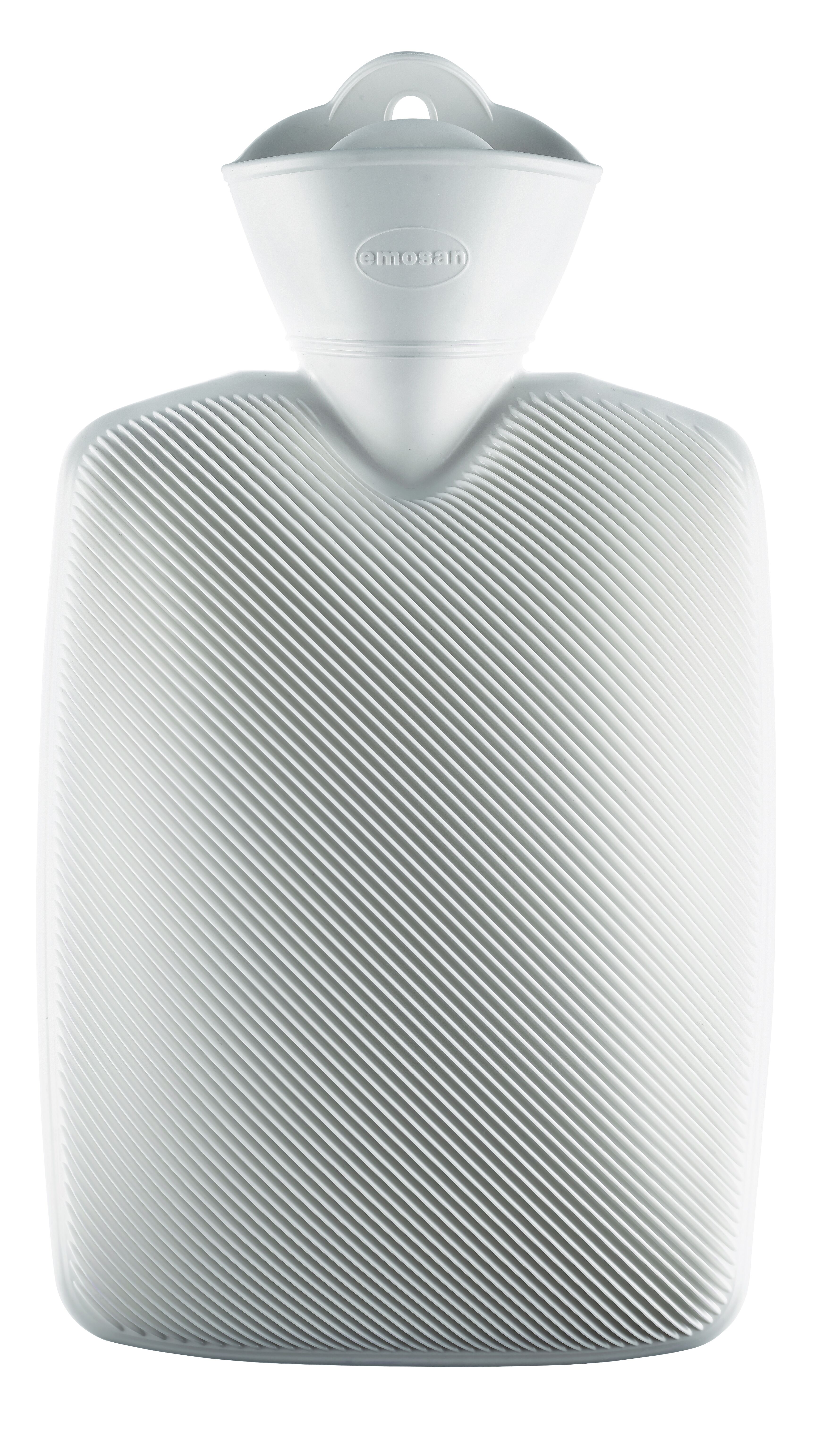 EMOSAN Wärmflasche Halblamelle weiss EMOSAN Wärmflasche Halblamelle weiss