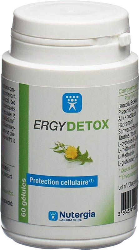 Nutergia Ergydetox Gélules 60 Stück Nutergia Ergydetox Gélules 60 Stück