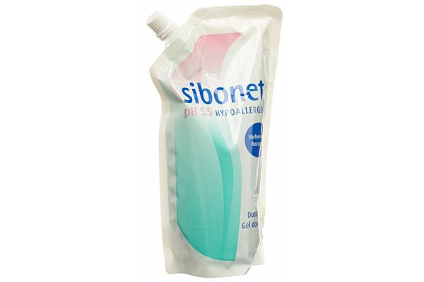 Sibonet Dusch refill pH5.5 hypoallergen 500ml Sibonet Dusch refill pH5.5 hypoallergen 500ml