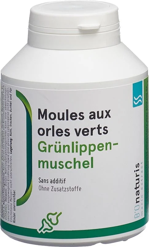 BIOnaturis Grünlippmuschel Kapseln 400 mg 180 Stück