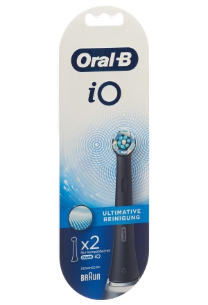 Oral-B Aufsteckbürsten iO Ultimative black 2 Stück Oral-B Aufsteckbürsten iO Ultimative black 2 Stück