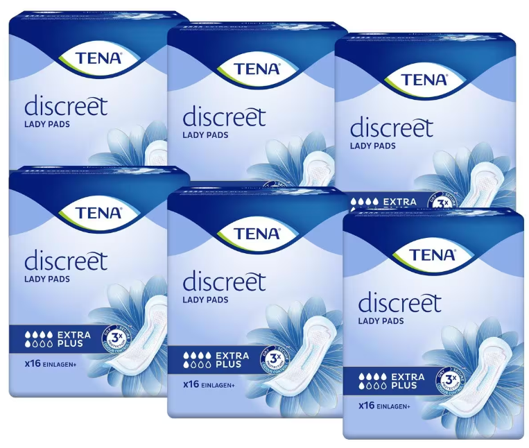 TENA Lady discreet Extra Plus 6 x 16 Stück