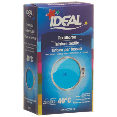 IDEAL MINI Baumwolle Color No15 türkis