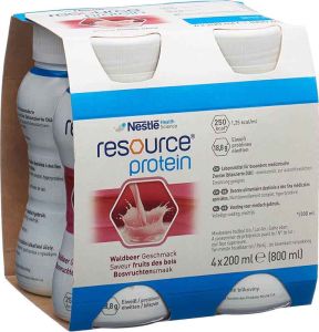 Resource Protein Waldbeeren 4 x 200ml Resource Protein Waldbeeren 4 x 200ml