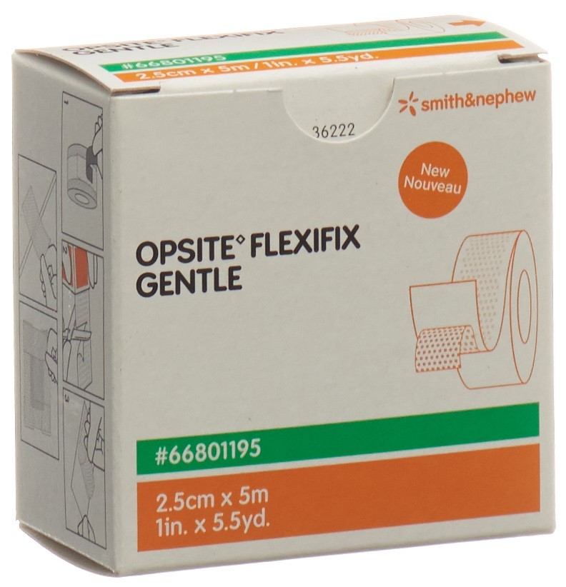 OPSITE FLEXIFIX GENTLE Folienverband 2.5cmx5m