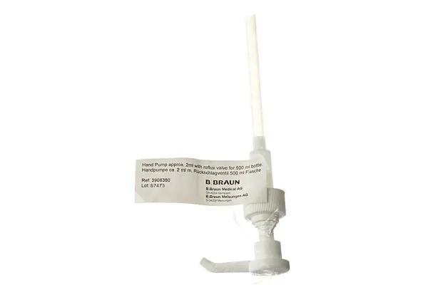 B. BRAUN Dosierpumpe 500ml (2ml) Rückschlagventil