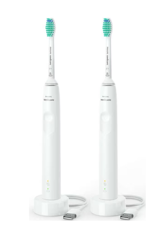 Philips Sonicare 3100 Doppelpack weiss