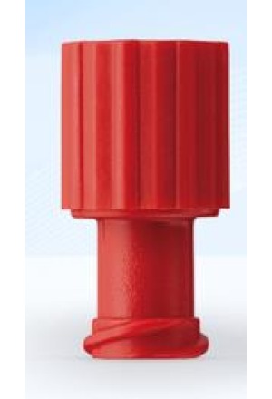 FRESENIUS Kombi Stopfen rot Luer-Lock 100 Stück