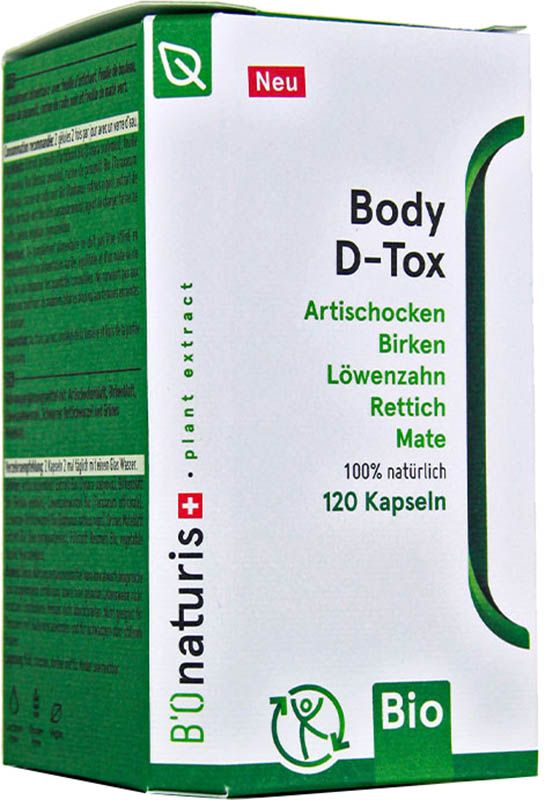 BIOnaturis Body D-Tox Kapseln Bio 120 Stück BIOnaturis Body D-Tox Kapseln Bio 120 Stück