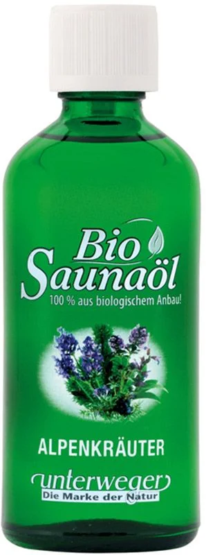 Unterweger Bio Saunaöl Alpenkräuter 100ml