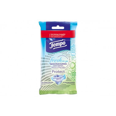Tempo Handfeuchttücher Protect 10 Stück