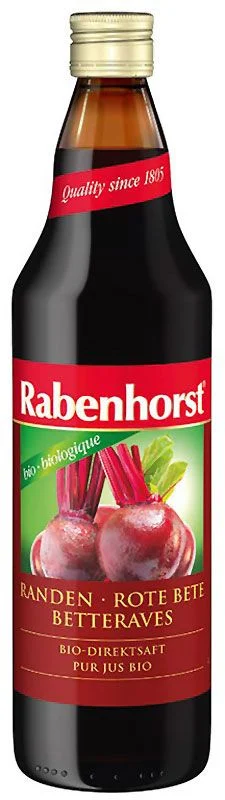 Rabenhorst Rote Bete Saft Bio Fl 750ml Rabenhorst Rote Bete Saft Bio Fl 750ml