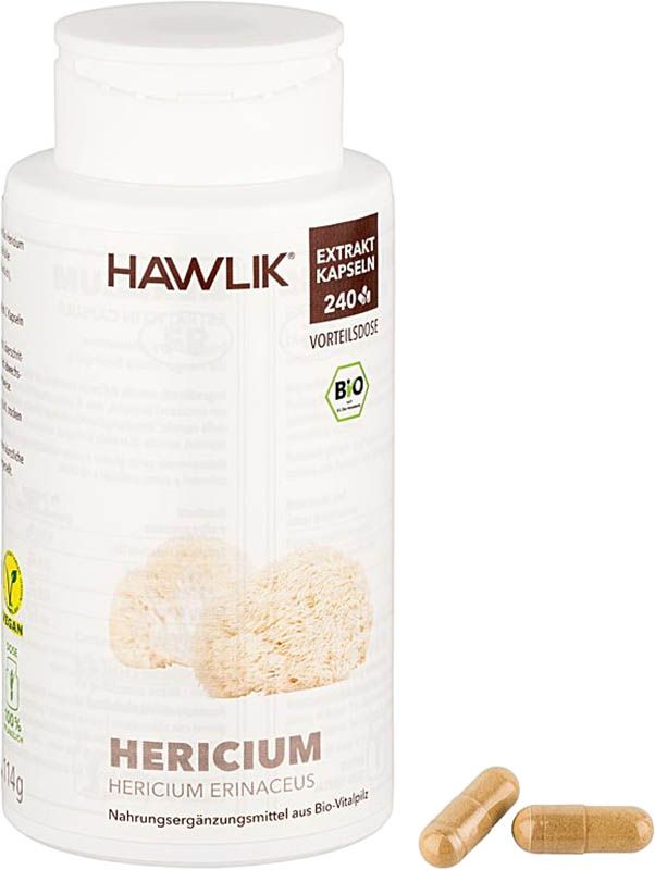 HAWLIK Hericium Extrakt Kapseln 240 Stück