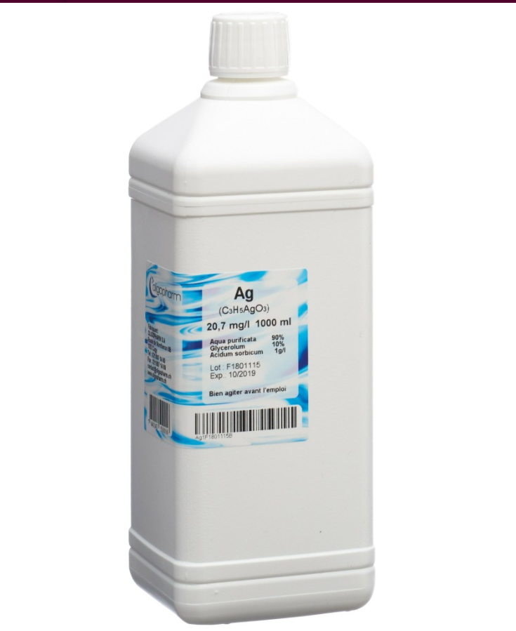 OLIGOPHARM Silber Lös 20.7 mg/l 1000ml