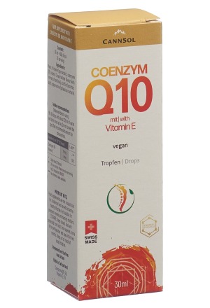 CANNSOL Coenzym Q10 Vit E wasserlös Pip Fl 30ml
