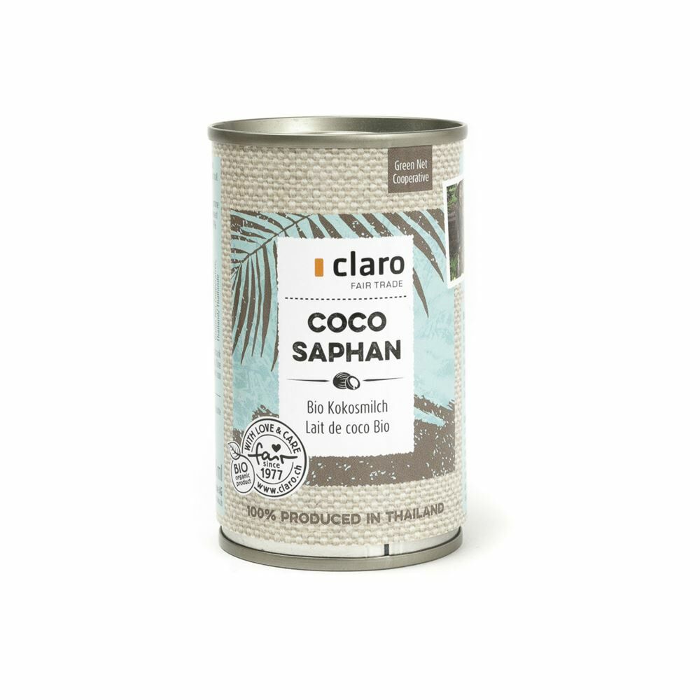 CLARO Coco Saphan Kokosmilch Bio Ds 160ml