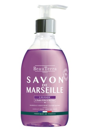 BeauTerra Flüss Seife Marseille Lavendel 300ml BeauTerra Flüss Seife Marseille Lavendel 300ml