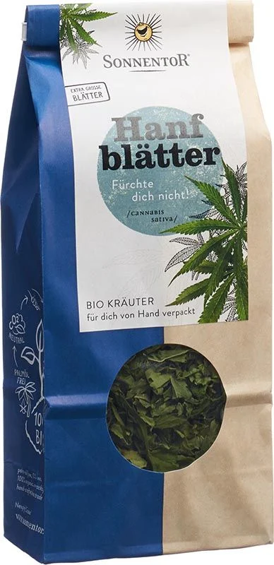 SONNENTOR Hanfblätter Tee BIO Btl 40g SONNENTOR Hanfblätter Tee BIO Btl 40g