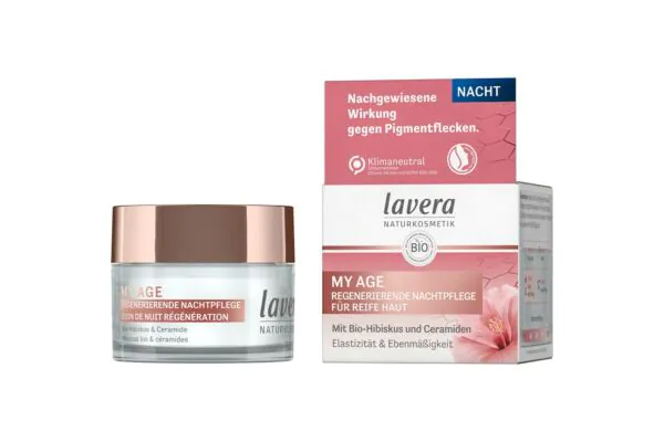 Lavera My Age regenerierende Nachtpflege für reife Haut Topf 50ml