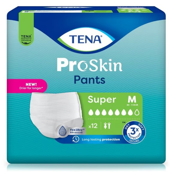 Tena Pants Super M 80-110cm (neu) 12 Stück